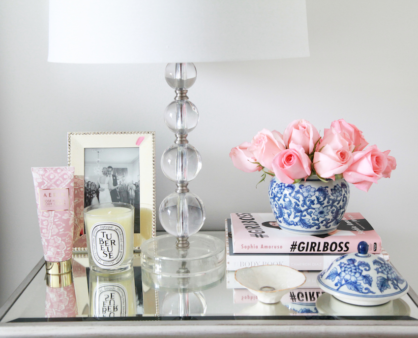 havenly bedside table 1 - 7 Styling Your Bedside Table Design Ideas For A Memorable Interior